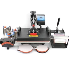 Advanced 8 In 1 Combo Heat Transfer Machine 30 38cm Heat Sublimation Machine for Plate Mug