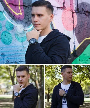 SMAEL Digital Watch Men Sport Super Cool Men’s Quartz Sports Watches Luxury Brand LED Military Wristwatch Male xfcs