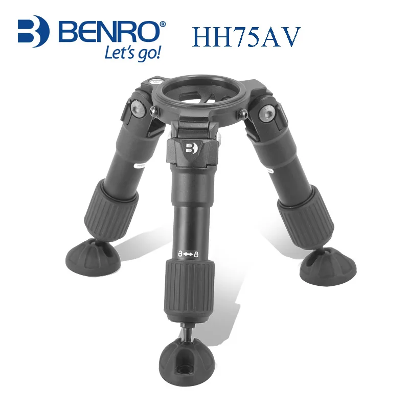 

Benro Hi-Hat HH75AV Video Tripod Professional Auminium Camera Tripods