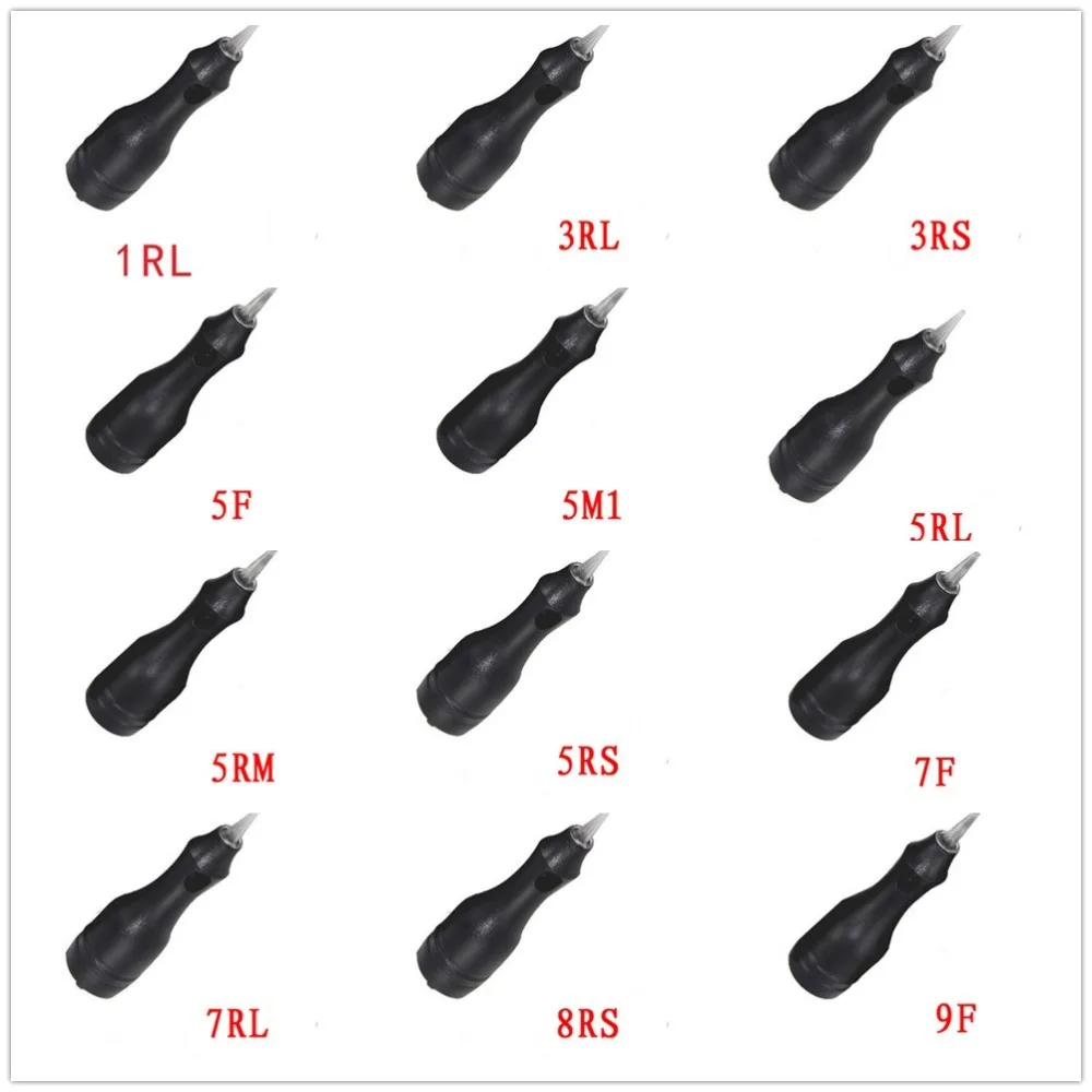 

20pcs/pack RL/F/RM/M1/RS Tattoo Cartridge Needles Permanent Makeup Machine Needles For 3D Eyebrow Lips Eyeliner