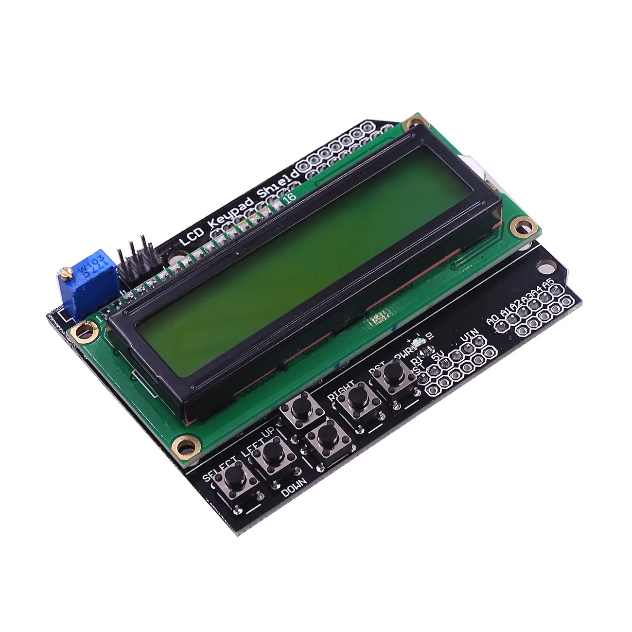 1 шт. щит для клавиатуры ATMEGA328 ATMEGA2560 LCD 1602 ЖК дисплей Raspberry Pi Arduin UNO R3 синяя/желтая