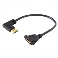 DisplayPort Display Port Male to Female 90 градусов правый вниз угловой Удлинительный кабель DP 015 RI| |