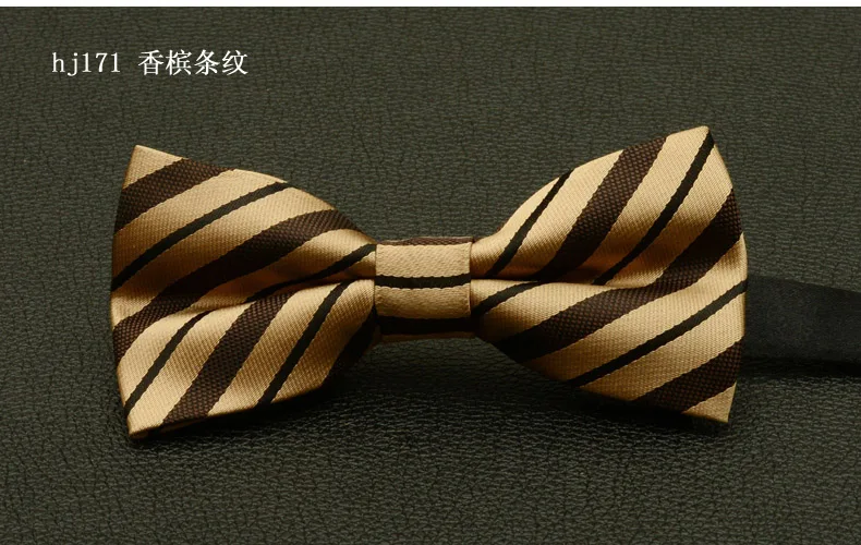 Новая мода Бизнес Bowties цвет: черный, синий красный плед полосатый галстук-бабочка свадебные Жених вечерние бабочкой галстук высокое