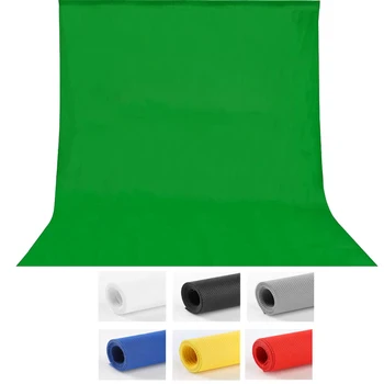 

1.6X3m fotografia Photography studio Green Screen Chroma key Background Backdrop for Studio Photo lighting Non Woven 7colors