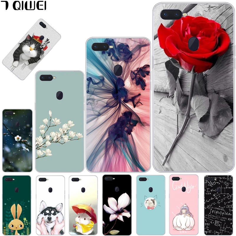 

For OPPO F9 Case 6.3'' Silicone Painted Cartoon Back Cover For OPPO F9 F 9 OPPOF9 Case Cover Soft TPU Funda FOR OPPO F9 Pro Capa
