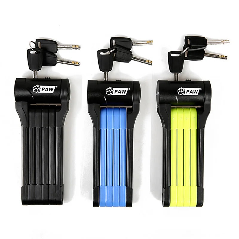 Sahoo 2017 Bike Anti Theft Chain Lock Foldable Mini Cycle Folding Lock