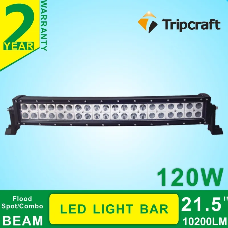 

LED Light bar 120 Watt LED Off Road Double Row Light Work bar for ATV SUV 4WD Farming Machine
