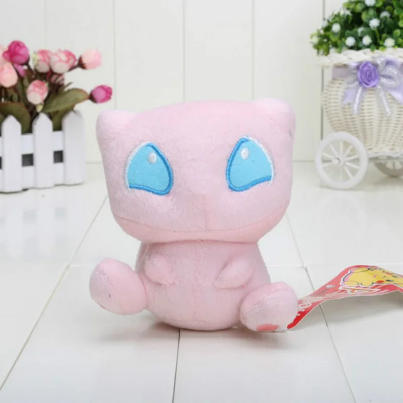 Mew Animal Dolls 15 CM Baby Plush font b Toys b font Children Pocket Mega Plush