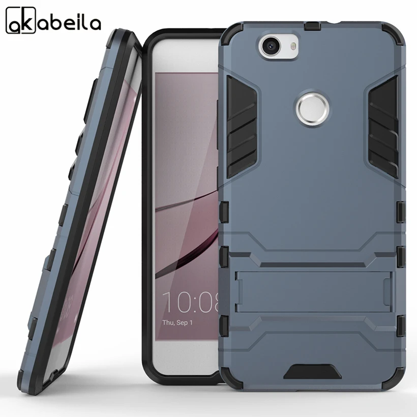 

AKABEILA Phone Case For Huawei Nova 5i 5 Pro 4 3 2S 2 Plus CAN-L12 CAN-L11 CAN-L01 Case Cover PC PU Hybrid Rubber Cover