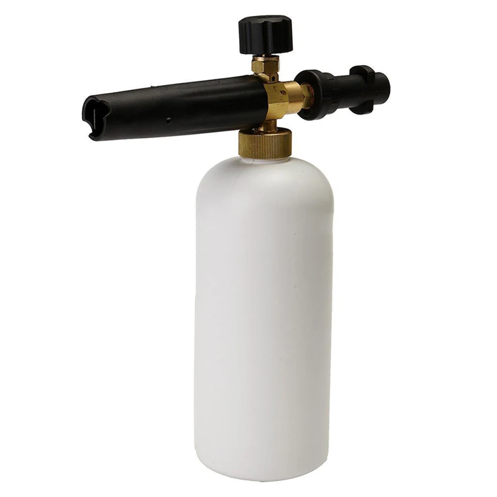 LaLeyenda Adjustable Foam Lance Gun for Karcher K Series High Pressure Snow Soap Foamer Nozzle K5 K2 K3 K7 Car Washer 1000 ML