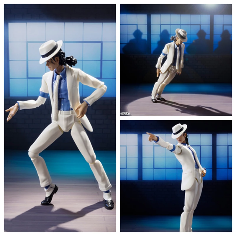 Moonwalk Beat It Billie Jean ПВХ экшн коллекционная фигурка модель игрушки кукла подарок на