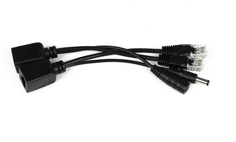 Адаптер питания POE RJ45 5 пар разветвитель модуль 12 48 В для IP камеры|poe injector|poe adapter