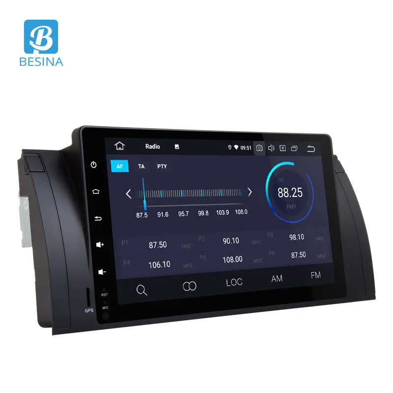 Cheap Besina 9 Inch Android 9.0 Car Radio For BMW E53 X5 E39 GPS Navigation Wifi Multimedia Player Bluetooth Autoaudio Stereo One Din 2