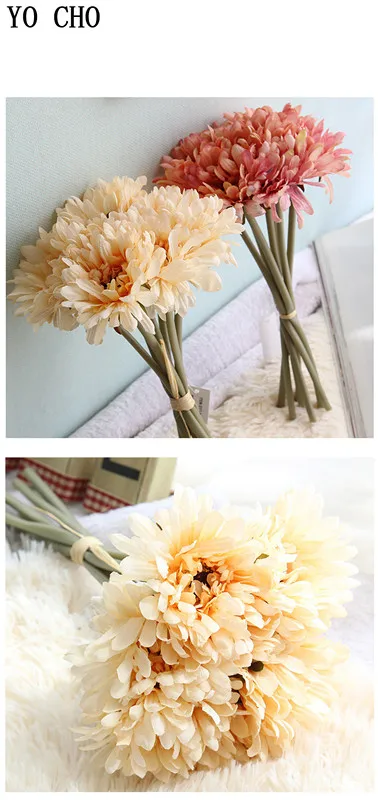 Oil painting African chrysanthemum bouquet7