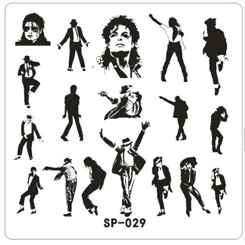 

Celebrity cartoon SP design nail art image plate Equipment Stamp Stamping Plates ManicureTemplate