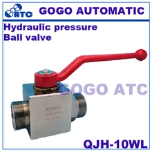 Высокое качество гидравлический шарик давление клапан QJH-10WL M22* 1,5 наружная резьба углеродистая сталь высокого шарик давление запорный клапан