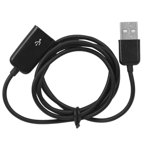 1M-3ft 1 м USB 2,0 A MALE к женскому удлинитель Кабель удлинитель шнура для портативных ПК Черный