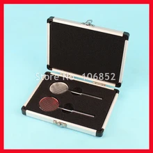 2 в 1 качественный офтальмологический белый красный алюминиевый чехол для объектива maddox