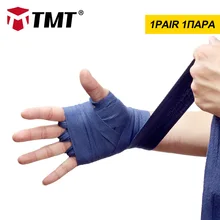 TMT boxing wraps hand 3m/5m cotton 4 color Handwrap bandage wrist Protect combat Muay Thai Training