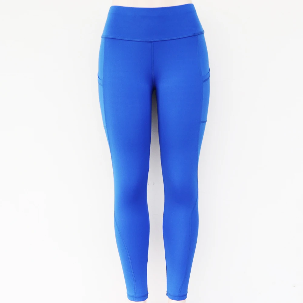 LOOZYKIT, женские штаны для йоги, для фитнеса, одноцветные, для спортзала, тренировки, бега, леггинсы, сексуальные, эластичные, бесшовные, спортивная одежда для женщин - Цвет: Синий