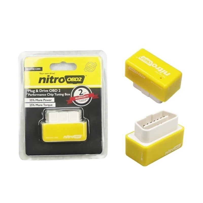 Universal Diesel ECO OBD2 Performance Chip Tuning Box Plug /& Drive Cars BLUE