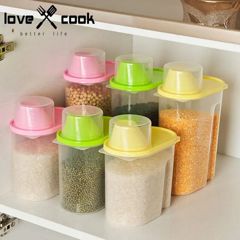 plastic cereal storage boxes