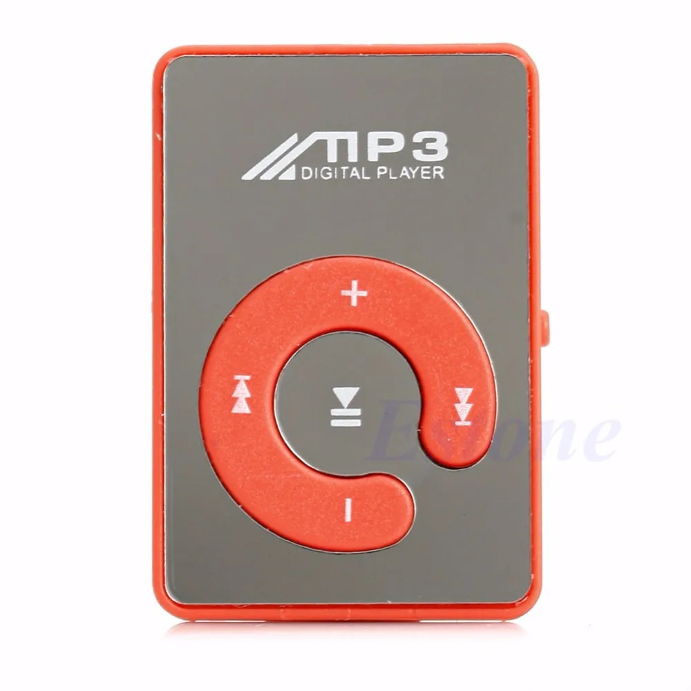Мини Портативный цифровой USB MP3 музыкальный медиаплеер Поддержка Micro SD TF карта до 8