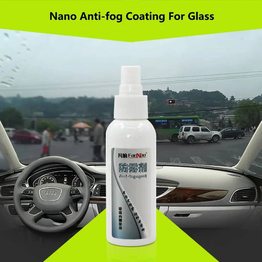 100ML Car Glass Rain Repelling Coating Anti Fog Agent Rearview Mirror