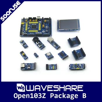 

Waveshare Open103Z Pack B STM32F103ZET6 STM32F103 ARM Cortex-M3 STM32 Development Board + 12 Modules