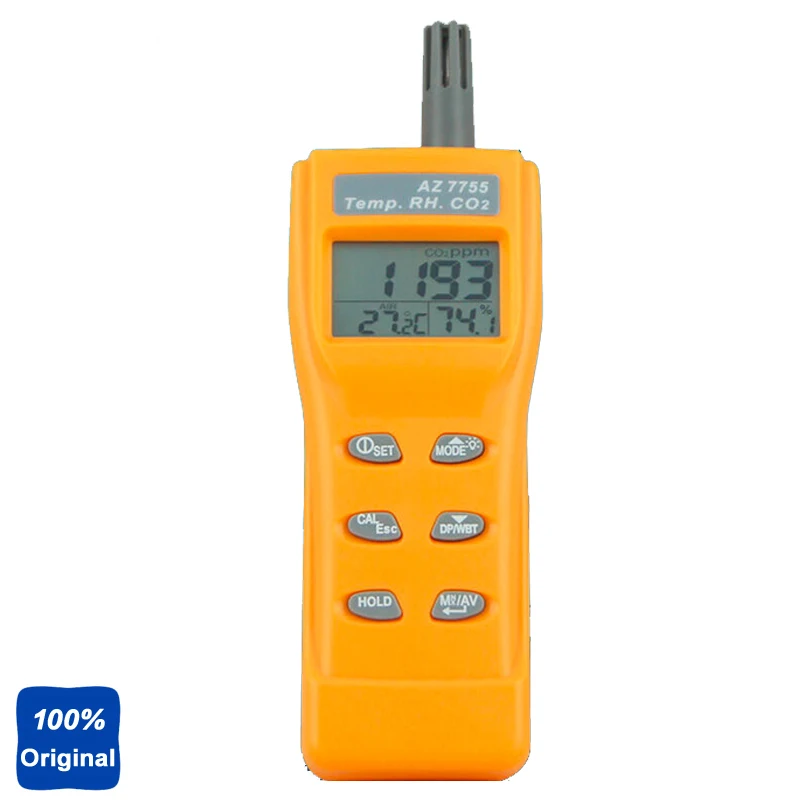 Handheld Indoor Air Quality Meter Co2 Tester Temp. Test Rh Monitor Az