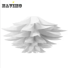 DIY Lily Lotus IQ Puzzle Pendant Lampshade Cafe Restaurant Ceiling Room Decoration LED Hanging Lamp