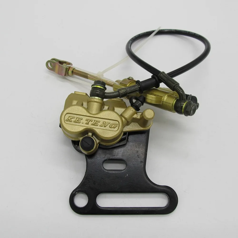 15mm Axle Rear Hydraulic Brake Master Cylinder Caliper Dirt Pit Bike