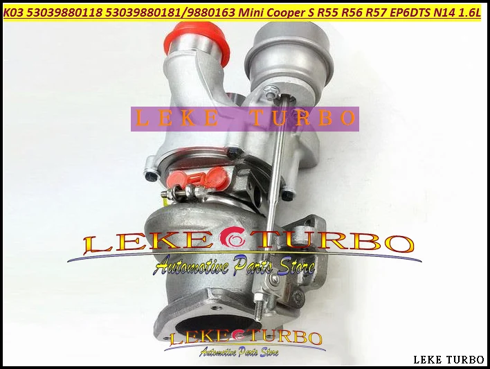 K03 53039880118 53039880181 53039880163 53039700118 53039700181 53039700163 Turbo Turbocharger For Mini Cooper S R55 R56 R57 2009-12 EP6 DTS EP6DTS N14 CDTS 1.6L 135KW (3)