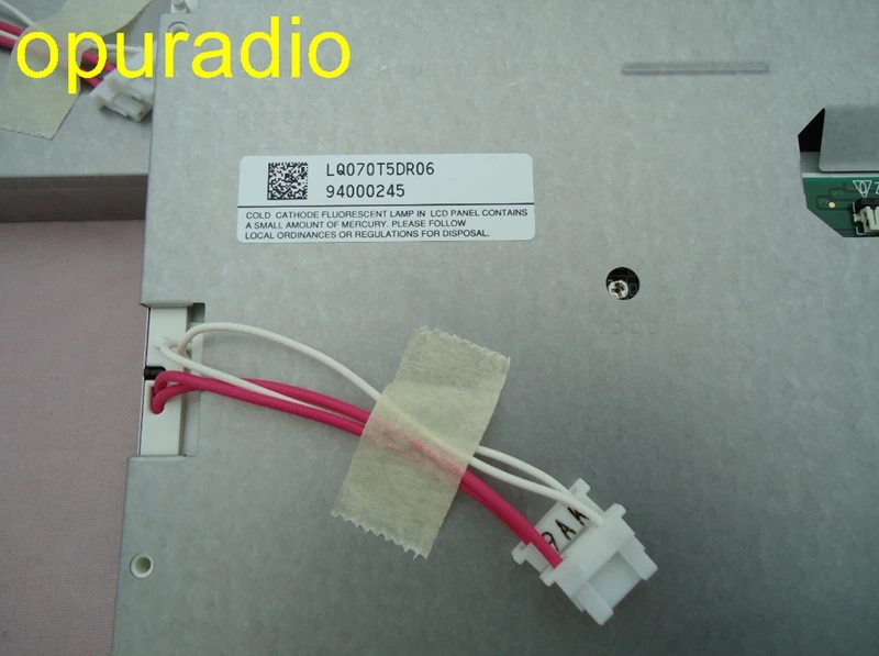 LQ070T5DR02 LQ070T5DR06 LQ070T5DR01 Новый ЖК дисплей для Audi MMI A6L A8 Q7 A8L Бесплатная