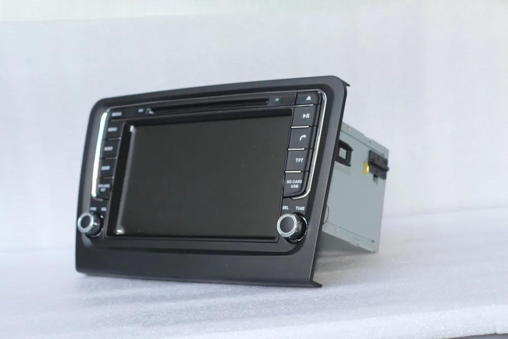 Sale AHHDMCL Car Multimedia Player DVD Radio Stereo Audio GPS Navigation For Skoda Rapid 2013 2014 2015 2016 2