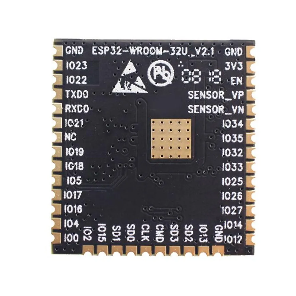 ESP32-WROOM-32U флэш 32 Мбит 128 Мбит WiFi Bluetooth модуль внешней антенны ESP32-D0WD модуль