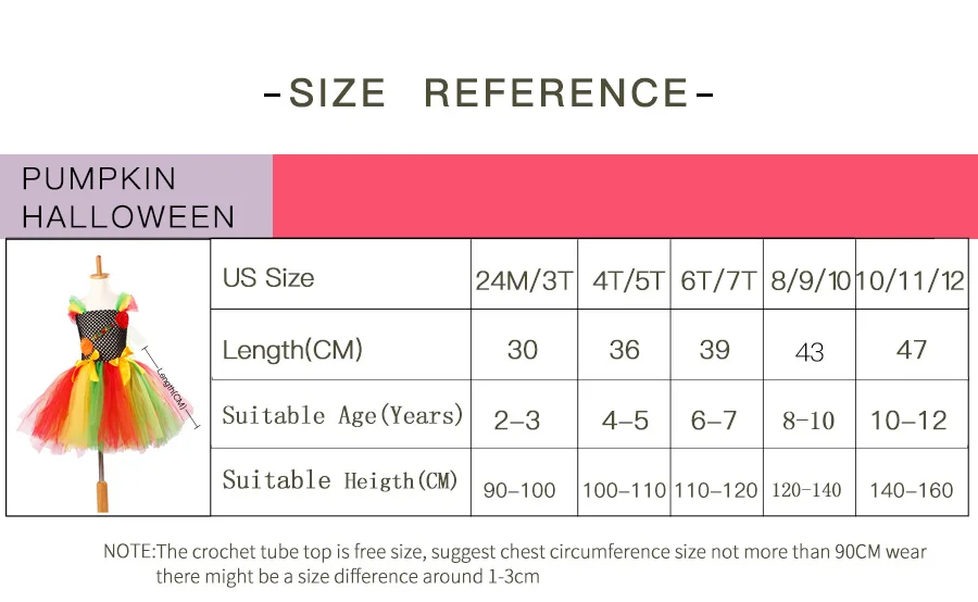 Rainbow Style Girls Halloween Tutu Dress with Pumpkin Mask Handmade Kids Birthday Dress Baby Girl Cosplay Costume Vestidos (1)