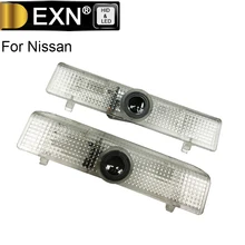 2xcar светодиодный любезно дверь фонарик-проектор изображений светильник Тень призрака для Nissan новая Teana автомобильный светящийся Логотип Высокое разрешение лампочка освещения подножки