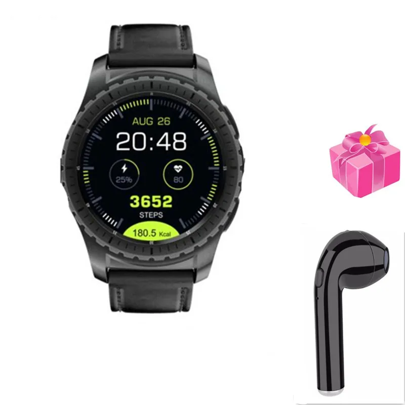 

itness tracker para women men KW28 Smart Watch Android/IOS Digital-watch Bluetooth Heart Rate Monitor Watch Clock+free headset