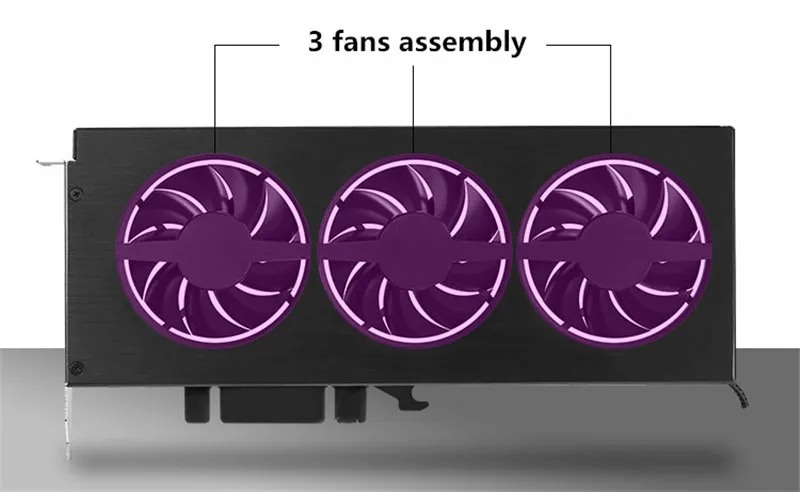 JONSBO вентилятор водяного охлаждения Радиатор VGA кулер радиатор для PCI Graphis карты Поддержка материнская плата AURA SYNC 12 В 4PIN RGB Освещение