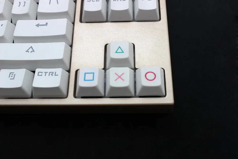 

Thick PBT Dye Sub Beige Cherry Profile R1 Novelty Keycaps Arrow Keys For Cherry MX Mechanical Gaming Keyboard