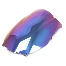 Bolha dupla 6R ZX6R Windshield Windscreen para Kawasaki NINJA ZX 636 2000-2002