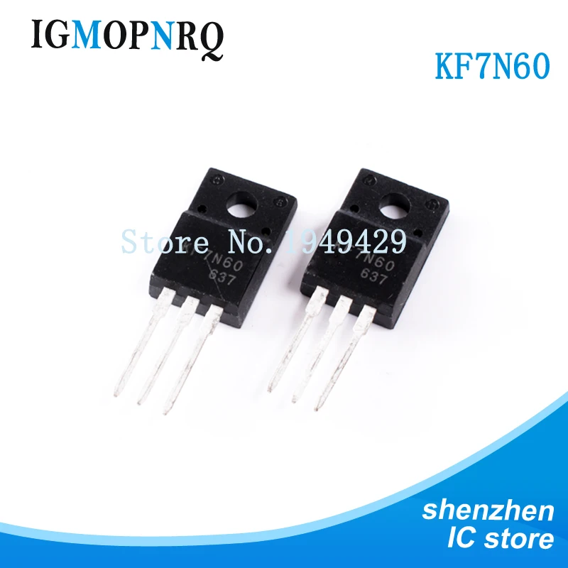 10PCS KF7N60 KF7N60F TO 220 7N60 New original free shipping fast ...
