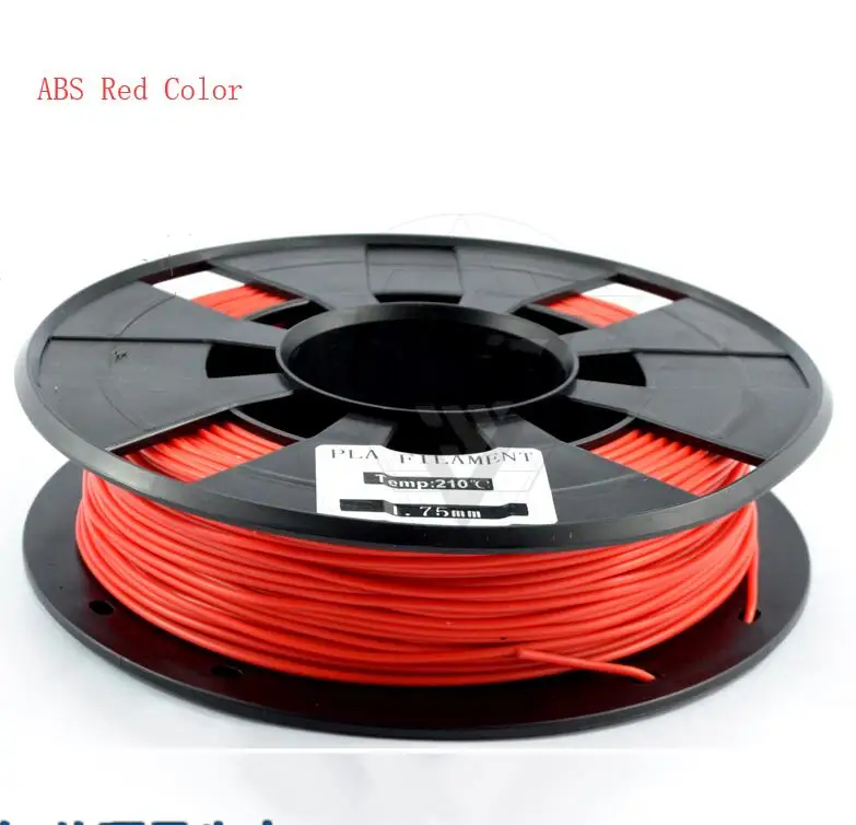 For TEVO Tornado For Ender 3 PLA/ABS Plastic 3D Printer filament 1KG 1.75MM 3D Supplies Filament 3D filamento For Anycubic - Цвет: ABS Red Color
