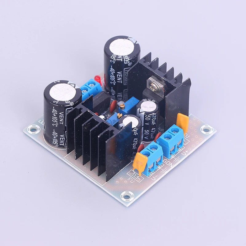 AC/DC 12V 24V LM317 LM337 отрицательная двойная мощность линейный регулятор напряжения