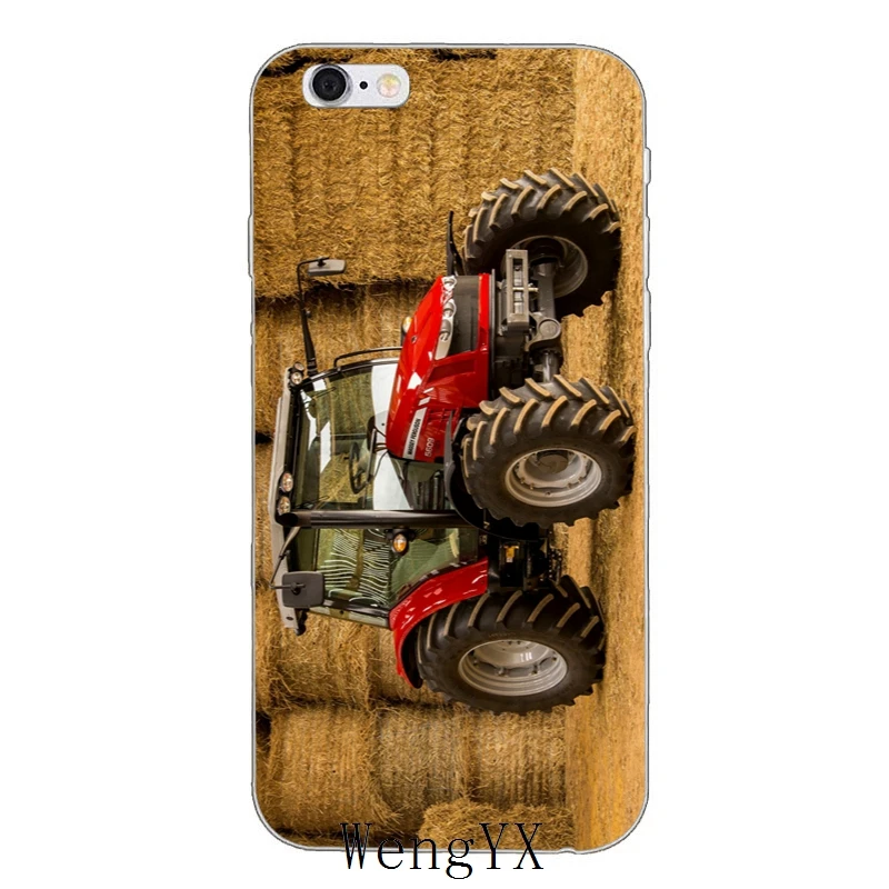 Massey Ferguson тонкий силиконовый мягкий чехол для телефона iPhone 4 4s 5 5s 5c SE 6 6s plus 7 7plus 8 8plus