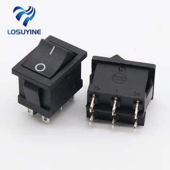 

20pcs KCD Rocker Switch 6 feet 2 gear Composite Silver contact Push button start switches