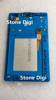 

New 7 Inch LCD DIsplay Panel Touch Screen Digitizer Assembly For Lenovo Tab3-710 +Frame Free Repair Tools Free Shipping