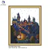 Joy Sunday Magic Castle Counted Cross Stitch DMC Handmade DIY 11CT 14CT Cross-Stitch Kit NKF Embroidery Factory Wholesale ► Photo 1/6