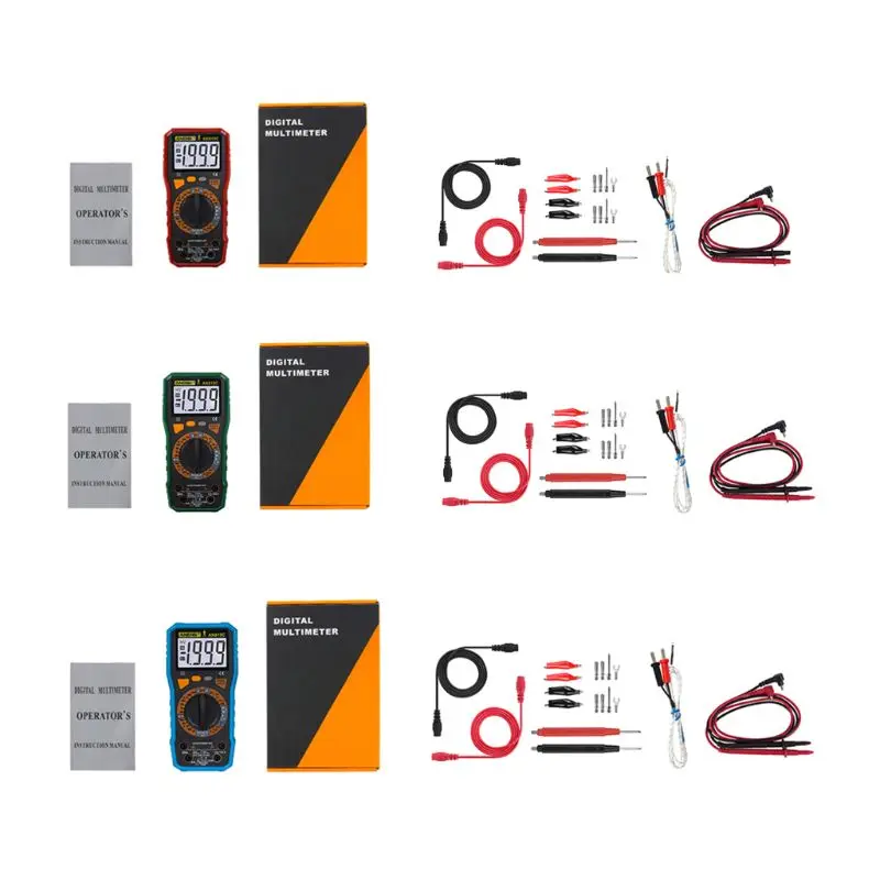 

AN819C Digital Multimeter LCD Display AC/DC Ammeter Resistance Capacitance Tester